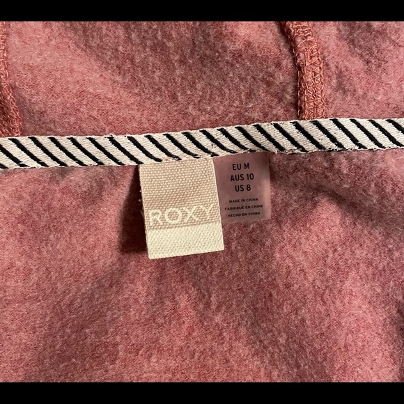 Women’s Roxy zip hoody good vibes sweatshirt - Picture 4 of 5